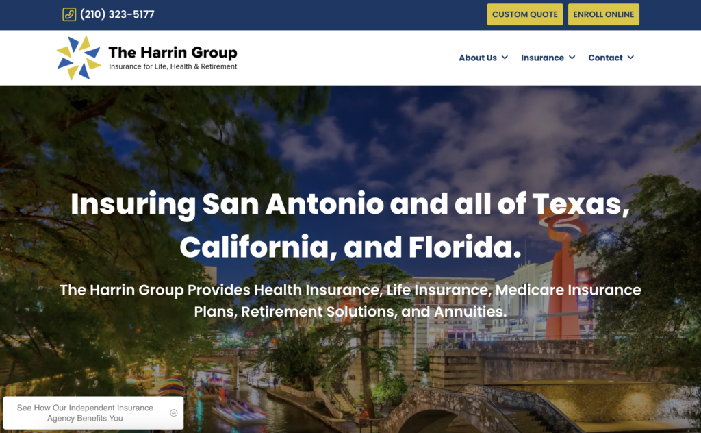 The Harrin Group website